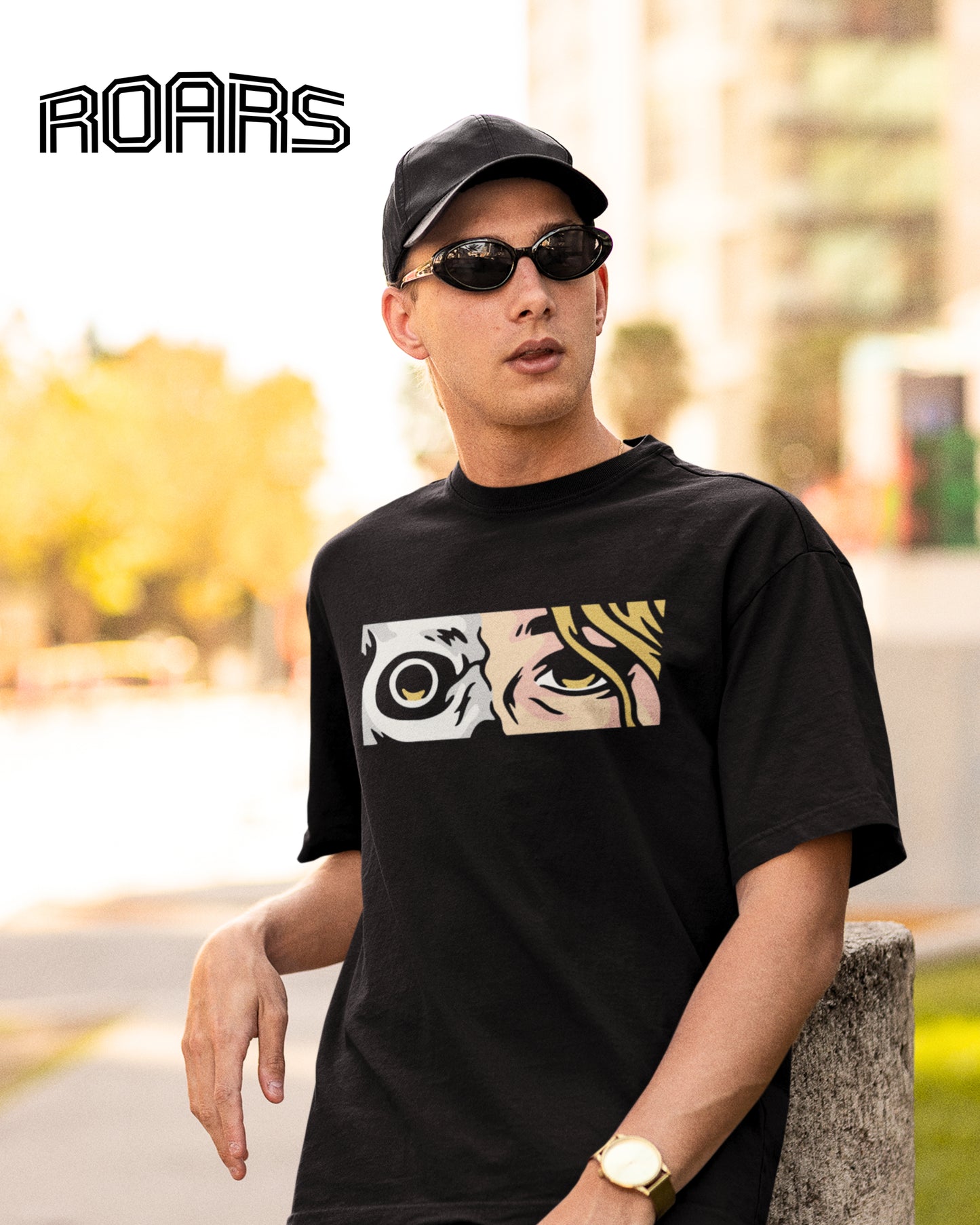 Anime Eye Oversized T-shirt