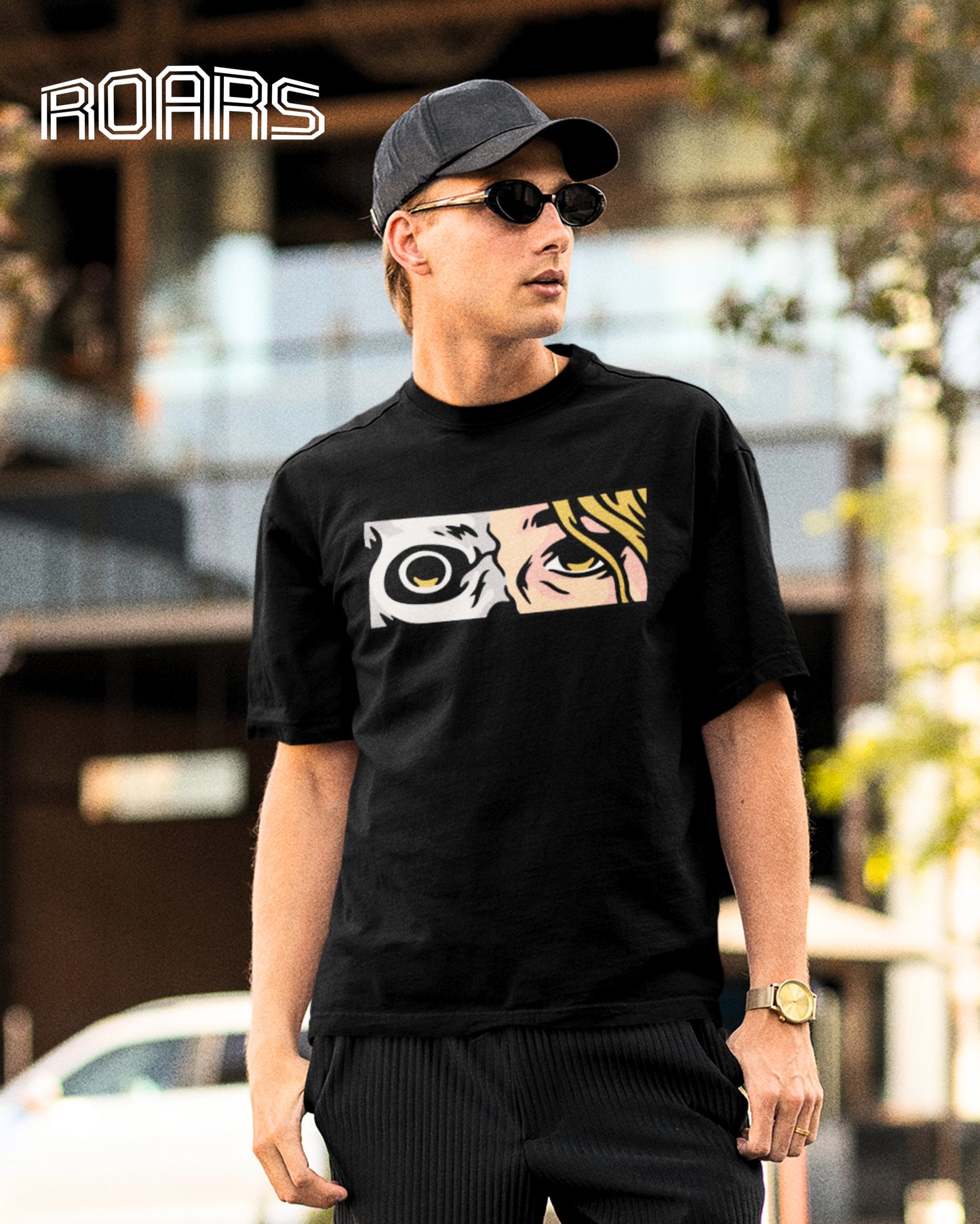 Anime Eye Oversized T-shirt