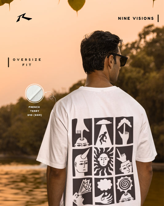 NINE VISIONS OVERSIZED T-SHIRT