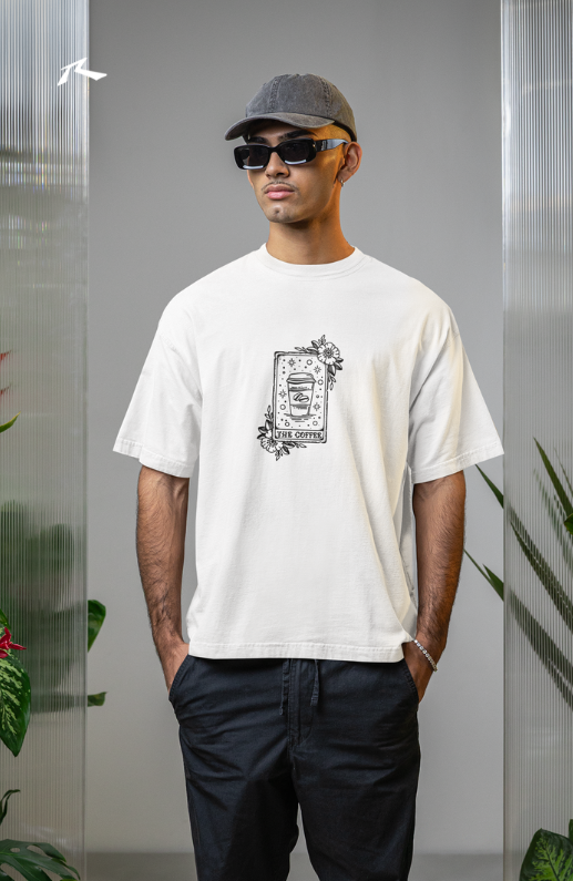 THE COFFEE OVERSIZE T-SHIRT