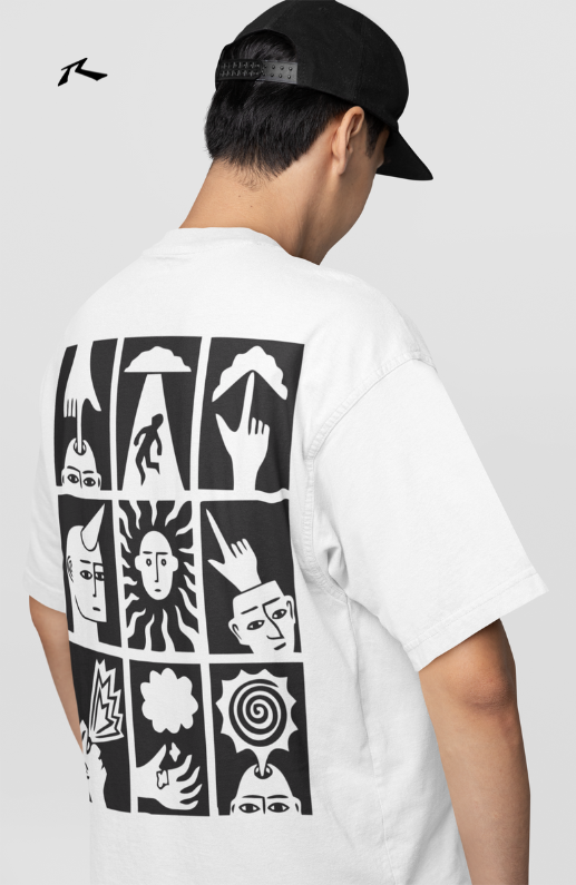 NINE VISIONS OVERSIZED T-SHIRT