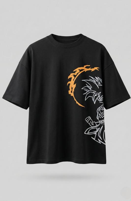 Goku Anime Oversized T-shirt