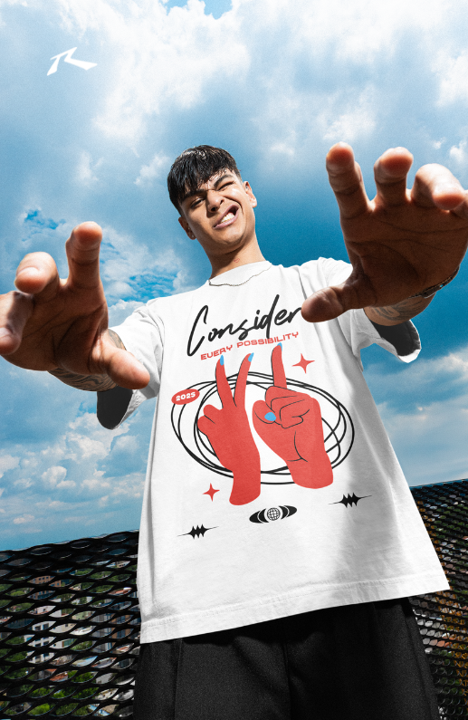 Consider Oversized T-shirt