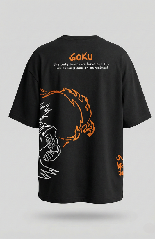 Goku Anime Oversized T-shirt