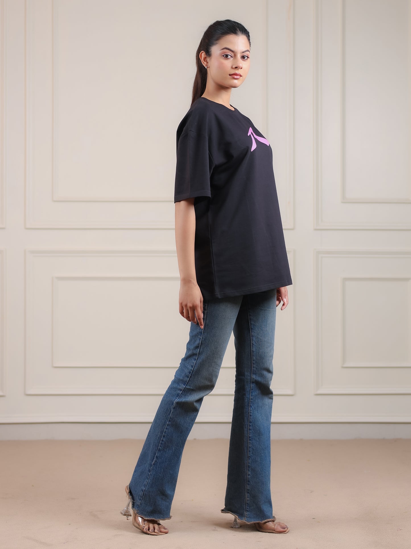 COSMIC FREQUENCY OVERSIZED T-SHIRT