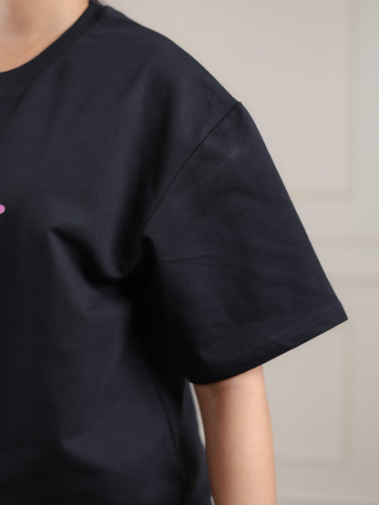 COSMIC FREQUENCY OVERSIZED T-SHIRT