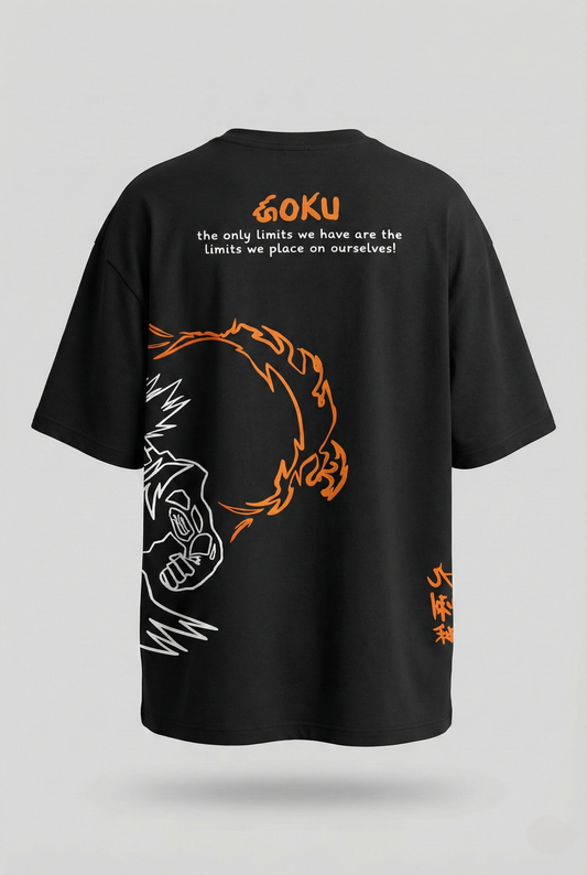 Goku Anime Oversized T-shirt