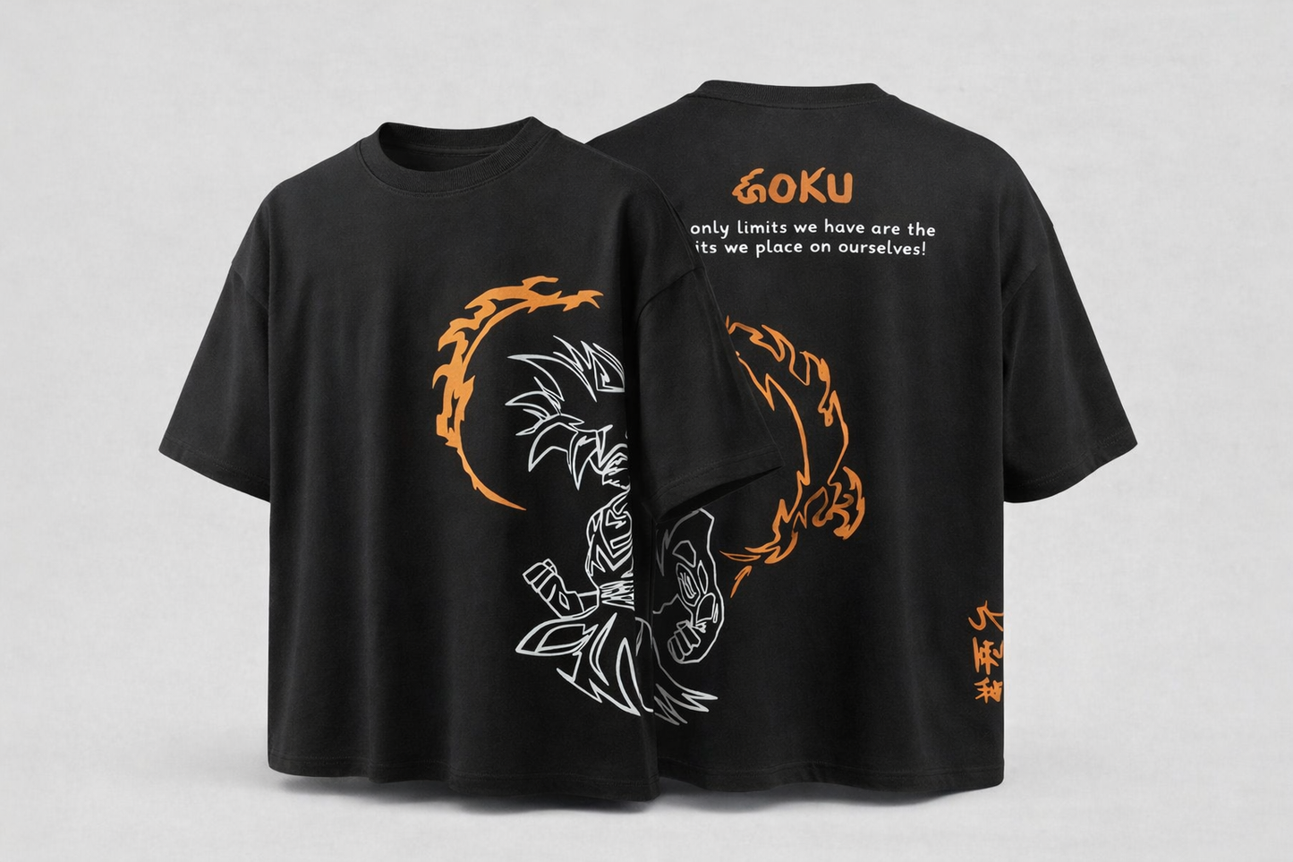 Goku Anime Oversized T-shirt