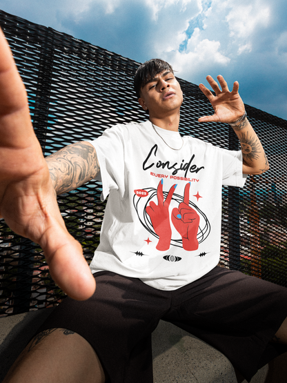 Consider Oversized T-shirt