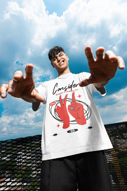 Consider Oversized T-shirt