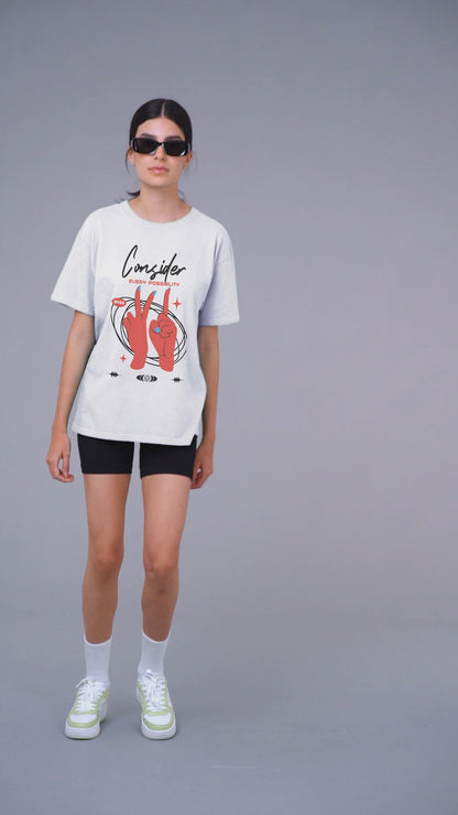 Consider Oversized T-shirt